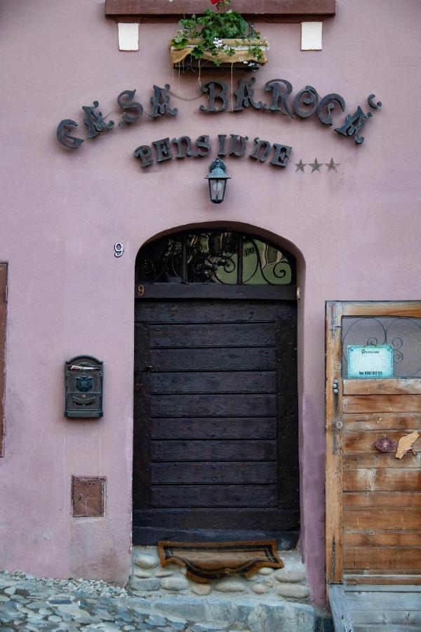 Hôtel Casa Baroca à Sighişoara Extérieur photo